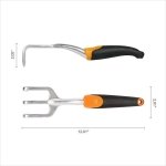 Fiskars Ergo Garden Cultivator, Hand Tool for Digging, Aerating & Weeding - Image 3