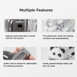 Cute Baby Head Protector - Ultra Light Baby Helmet for Crawling Walking, Soft Cushion Breathable Toddler Helmets for 6-24 Months, Adjustable Infant Safety Headguard (Panda) - Image 5