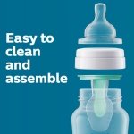 Philips Avent Anti-Colic Baby Bottle with AirFree Vent, Medium Flow, 9 oz - Image 6