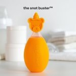 oogiebear Baby Nose Aspirator & Ear Syringe, Manual Strong-Suction, Orange - Image 6