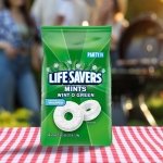 LIFE SAVERS Wint O Green Breath Mints Hard Candy Bulk Bag, 44.93 oz - Image 8