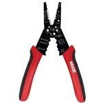 WGGE WG-015 Professional Wire Stripper, Wire Cutter and Wire Crimper 8-inch