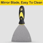 Rerdeim 5Pcs Putty Knife, Set, 1" 2" 3" 4" 5" Scraper, Spackle Knife, Paint Scraper, Scraper Tool, No Rusting, Perfect For Repairing Drywall, Removing Wallpaper, Mud, Plaster Scraping - Image 5