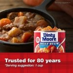 DINTY MOORE Beef Stew with Potatoes & Carrots, Canned Food, 15oz x12 - Image 7