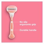 Gillette Venus ComfortGlide White Tea Women's Razor 1 Handle + 4 Blade Refills - Image 7