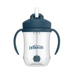 Dr. Brown's Milestones Baby's First Straw Cup, Blue, 1-Pack