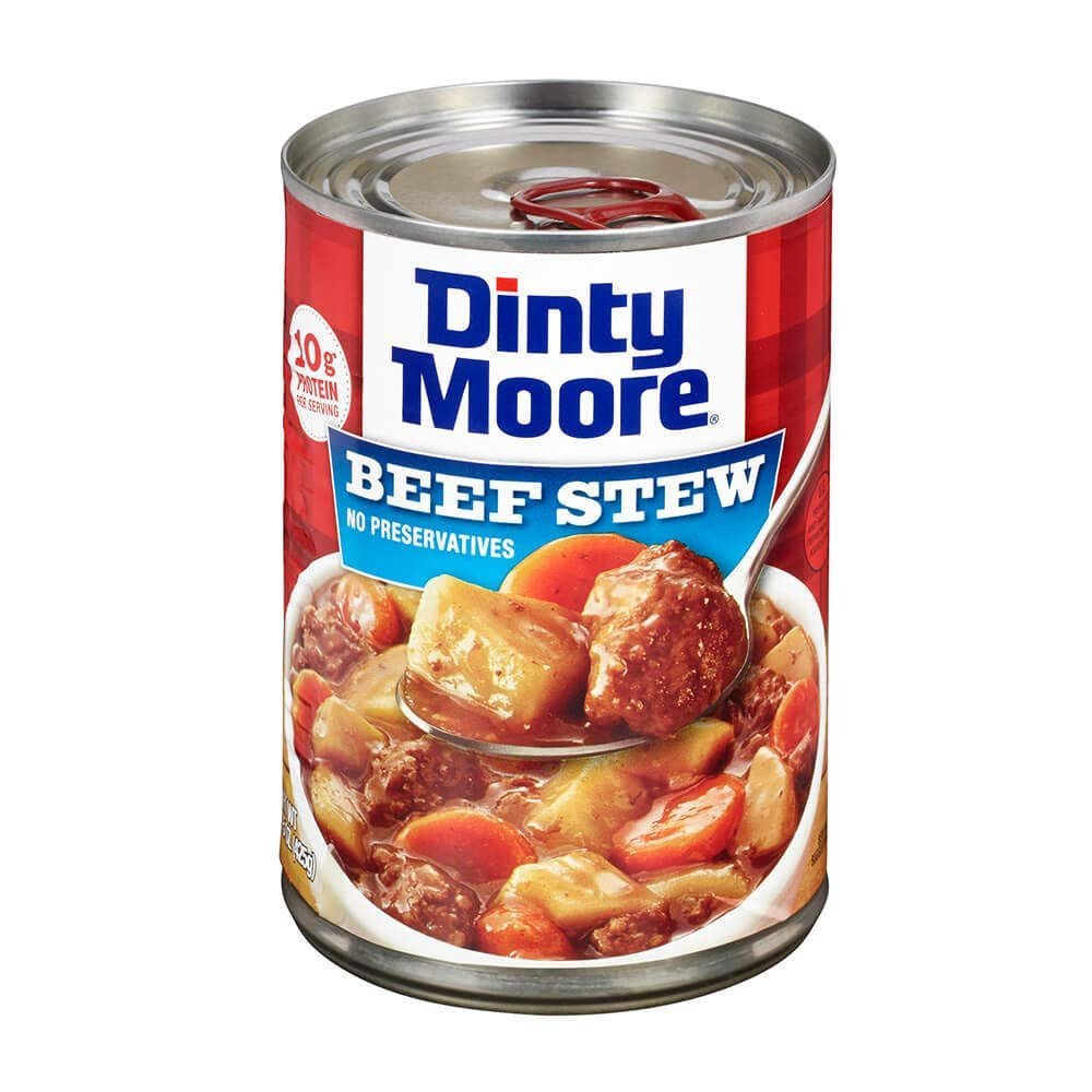 DINTY MOORE Beef Stew with Potatoes & Carrots, Canned Food, 15oz x12