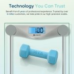 Etekcity Digital Body Weight Bathroom Scale, 6mm Tempered Glass, 400 lbs - Image 2