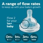 Philips Avent Anti-Colic Baby Bottle with AirFree Vent, Medium Flow, 9 oz - Image 7