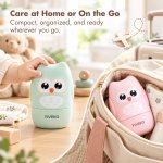 YIVEKO Baby Nail Kit, 4-in-1 Baby Nail Care Set with Cute Case, Baby Nail Clipper, Scissor, Nail File & Tweezer, Baby Manicure Kit and Pedicure kit for Newborn, Infant, Toddler, Kids-Owl Blue - Image 9