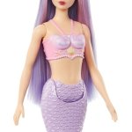 Barbie Mermaid Doll with Pink and Lilac Fantasy Hair and Accessory - Image 3