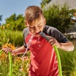 Flexzilla Garden Lead-in Hose, 5/8" x 5', Female/Female 3/4" - 11 1/2 GHT Fittings - Image 6