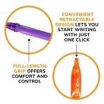 BIC Gelocity Quick Dry Ocean Themed Gel Pen Set, Medium Point, 0.7mm - Image 9