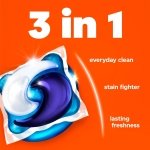 Tide PODS laundry detergent pacs, 3-in-1 Stain Remover, Odor Fighter, Color Protector, 112 Count, HE compatible, Spring Meadow Scent - Image 3