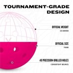 Franklin Sports Pickleball-x Performance 40 Outdoor Balls-Pink - Image 5