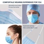 100 Pack Medical Disposable Face Masks ASTM Level 2 for Protection - Image 3