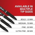 Sharpie S-Gel, Gel Pens, Medium Point (0.7mm), Assorted Colors, 8 Count - Image 3