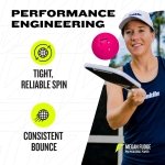 Franklin Sports Pickleball-x Performance 40 Outdoor Balls-Pink - Image 3