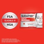 Sudafed PE Sinus Congestion Relief Tablets, 10 mg Phenylephrine HCI, 36 Ct - Image 4