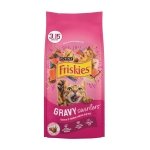 Purina Friskies Gravy Swirlers Dry Cat Food, Chicken & Salmon, 3.15 lb Bag
