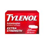 Tylenol Extra Strength Caplets, 500 mg Acetaminophen, Value Size, 225 Ct