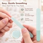 YIVEKO Baby Nail Kit, 4-in-1 Baby Nail Care Set with Cute Case, Baby Nail Clipper, Scissor, Nail File & Tweezer, Baby Manicure Kit and Pedicure kit for Newborn, Infant, Toddler, Kids-Owl Blue - Image 4