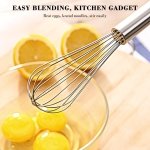 NileHome 3-Pack Stainless Steel Whisk Set, Kitchen Utensils for Cooking - Image 4