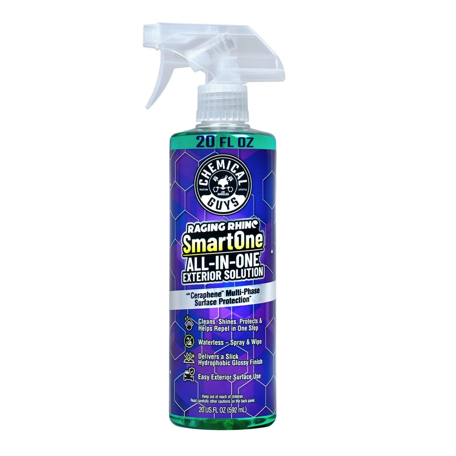 71TUq9wp2L.jpg Chemical Guys, Raging Rhino All-in-One Exterior Detailer Spray, 20 oz - Image 1