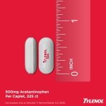 Tylenol Extra Strength Caplets, 500 mg Acetaminophen, Value Size, 225 Ct - Image 5
