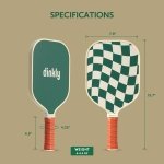 Dinkly Pickleball Paddles Set of 2, USAPA Approved Pickleball Rackets - Image 7