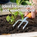 Fiskars Ergo Garden Cultivator, Hand Tool for Digging, Aerating & Weeding - Image 5