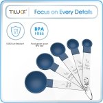 Measuring Cups & Spoons Set, Stackable Cups and Spoons - Image 5