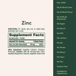 Nature’s Bounty Zinc 50mg Caplets, Immune Support, 250 ct - Image 5