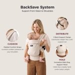 Momcozy PureHug Baby Carrier - Ergonomic, Cozy and Lightweight for 7-45 lbs - Image 2