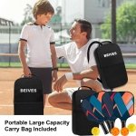 BEIVES Pickleball Paddles Set of 4, Fiberglass Rackets USAPA Approved - Image 7