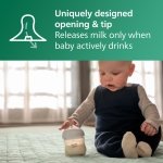 Philips Avent Natural Glass Baby Bottles, Slow Flow, 4 oz, BPA-Free, 4-Pack - Image 4
