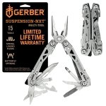 Gerber Suspension NXT 15-in-1 Multitool Pliers, EDC Knife, Stainless Steel
