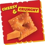 Cheez-It Cheese Crackers, Baked Snack Crackers, Single Serve, Extra Toasty (40 Pouches) - Image 3