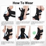KOVELYSSE Plantar Fasciitis Night Splint with Massage Ball, 2-in-1 Recovery Kit for Morning Pain Relief, Adjustable Foot Brace for Sleeping, Achilles Tendonitis Heel Spur Support, Fits Women Men Black - Image 7