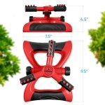 Joeys Garden Rotating Lawn Sprinkler for Yard & Kids, 360° Coverage, Red - Image 6