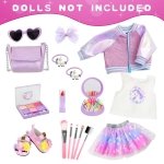 American 18 Inch Doll Makeup Accessories and Clothes Play Sets (No Dolls) - Image 2