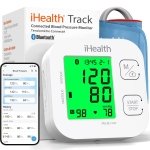 iHealth Track Smart Upper Arm Blood Pressure Monitor with Wide-Range Cuff