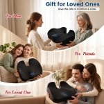 BlissTrends Memory Foam Seat Cushion for Office Chair & Car Seat, Black - Image 8