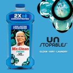 Mr. Clean 2X Concentrated Multi Surface Cleaner with Unstopables Fresh Scent 41 fl oz - Image 4