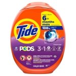 Tide PODS laundry detergent pacs, 3-in-1 Stain Remover, Odor Fighter, Color Protector, 112 Count, HE compatible, Spring Meadow Scent - Image 12