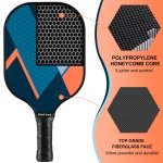 BEIVES Pickleball Paddles Set of 4, Fiberglass Rackets USAPA Approved - Image 2
