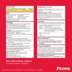 Tylenol Extra Strength Caplets, 500 mg Acetaminophen, Value Size, 225 Ct - Image 8