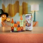 MAGNA-TILES microMAGS 24-Piece Spooky Travel Set, The Original Magnetic Building Brand - Image 3