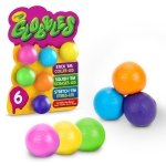 Crayola Globbles Fidget Toy (6ct), Sticky Stress Ball for Adults & Kids, Squishy Balls, Calming Sensory Gifts for Stress Relief - Image 2