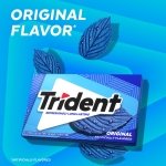 Trident Original Sugar Free Gum, 12 Packs of 14 Pieces (168 Total Pieces) - Image 2